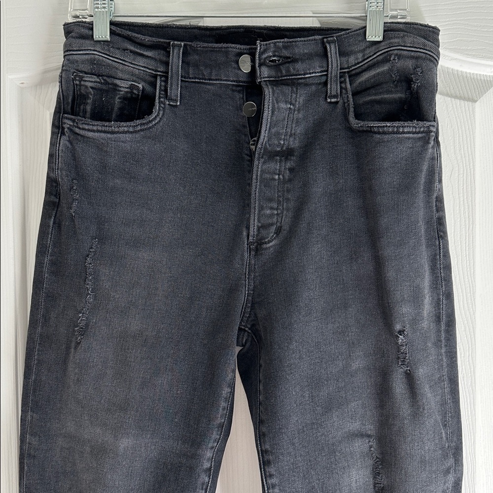 Joe's Jeans The Honor Distressed Charcoal Denim